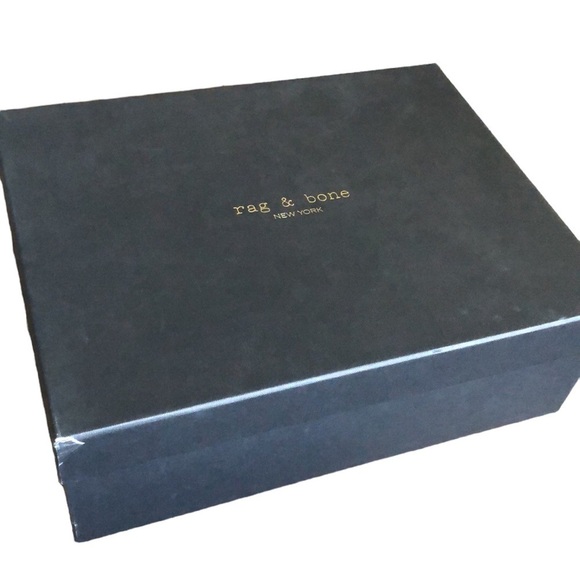 Rag & Bone Beha Boot Snake Print Black White Size 6.5 - Picture 12 of 15